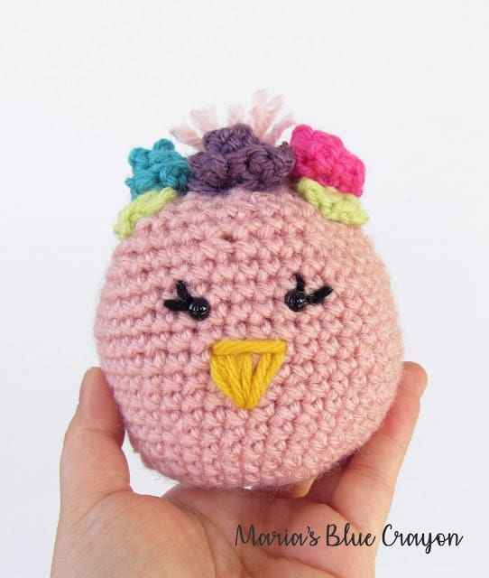 crochet chick pattern