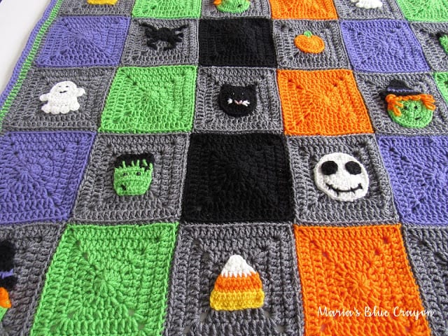 halloween crochet blanket pattern