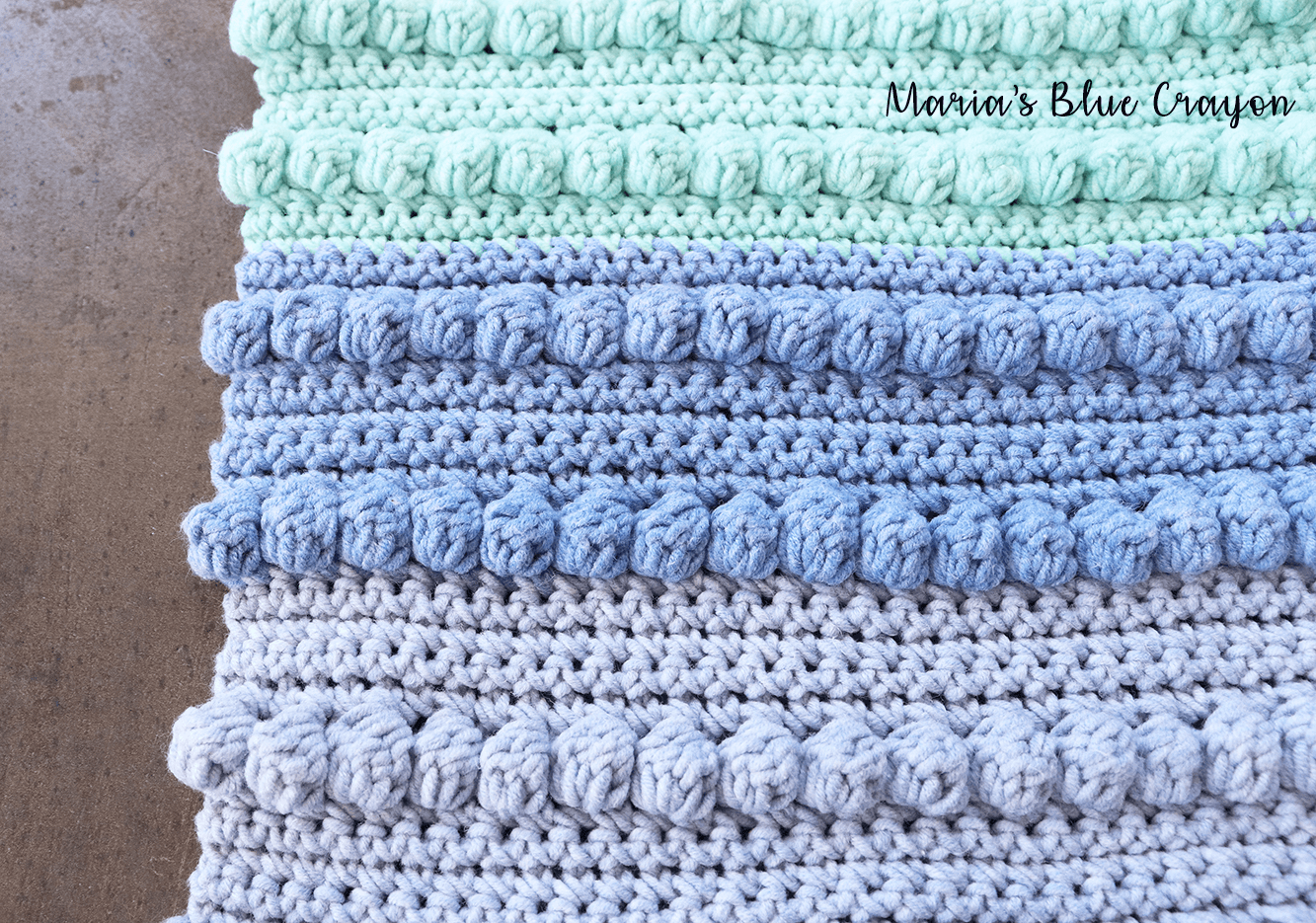 Free Crochet Washcloth Patterns - Maria's Blue Crayon