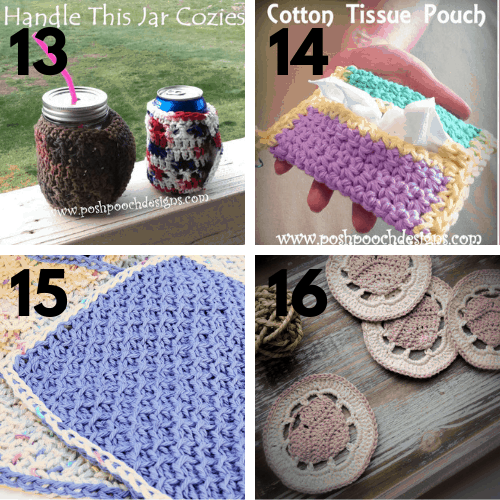 What to Crochet With Cotton Yarn, quick projects