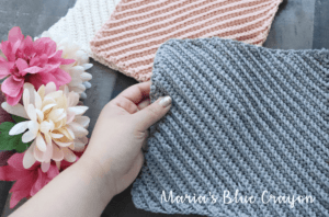 textured crochet dishcloth pattern