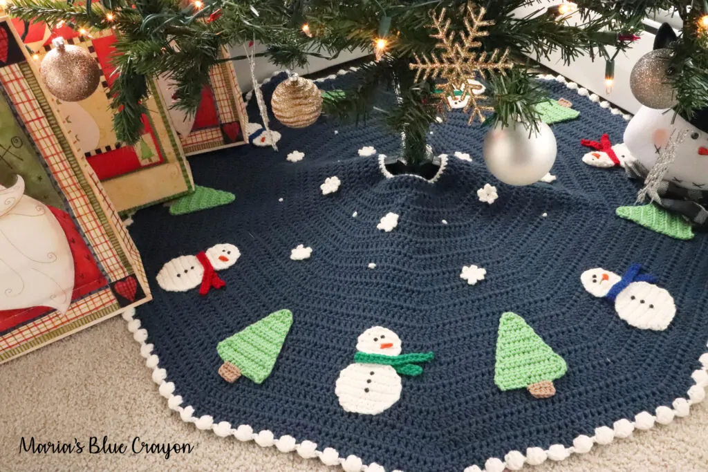 crochet tree skirt pattern