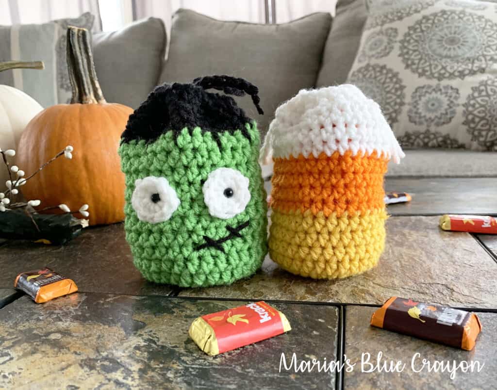 halloween crochet bags