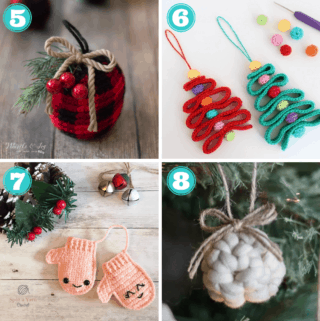 12 Best Free Crochet Ornament Patterns - Maria's Blue Crayon