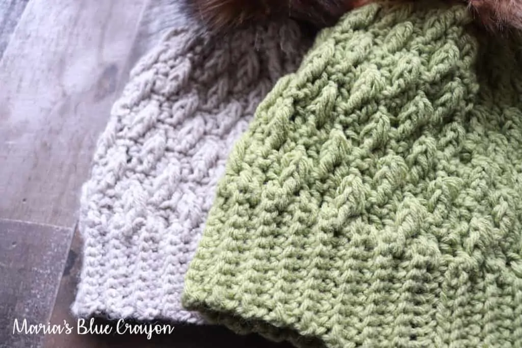 crochet hat pattern with brim