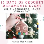 crochet gingerbread house pattern