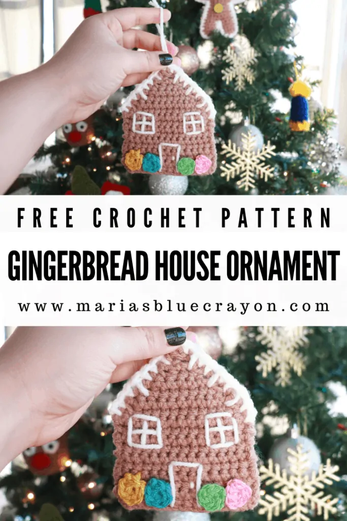 crochet gingerbread house pattern
