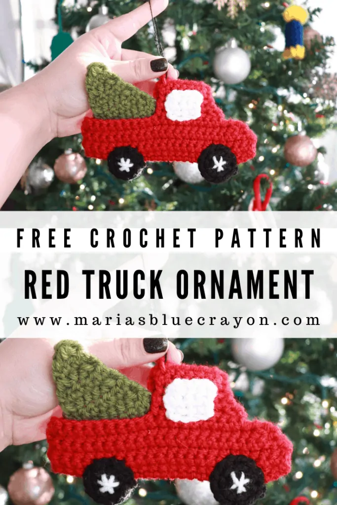 crochet red truck pattern
