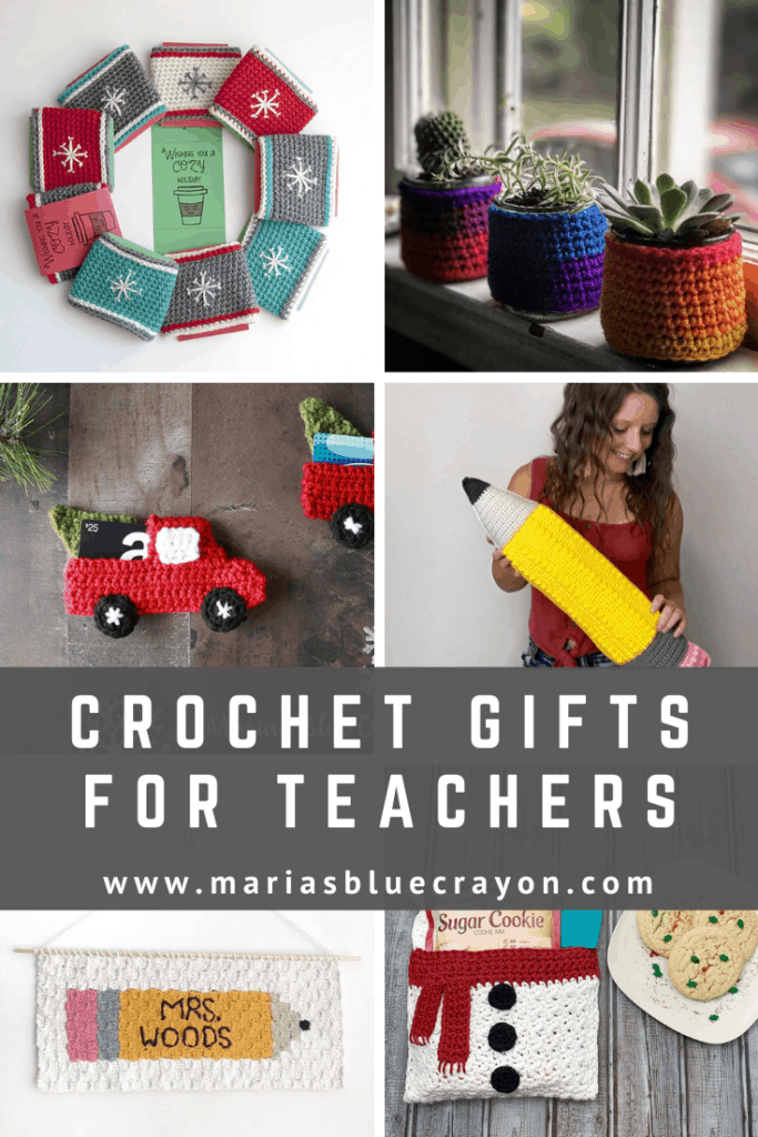 Crochet Teacher Gifts Maria's Blue Crayon