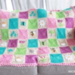 crochet spring blanket