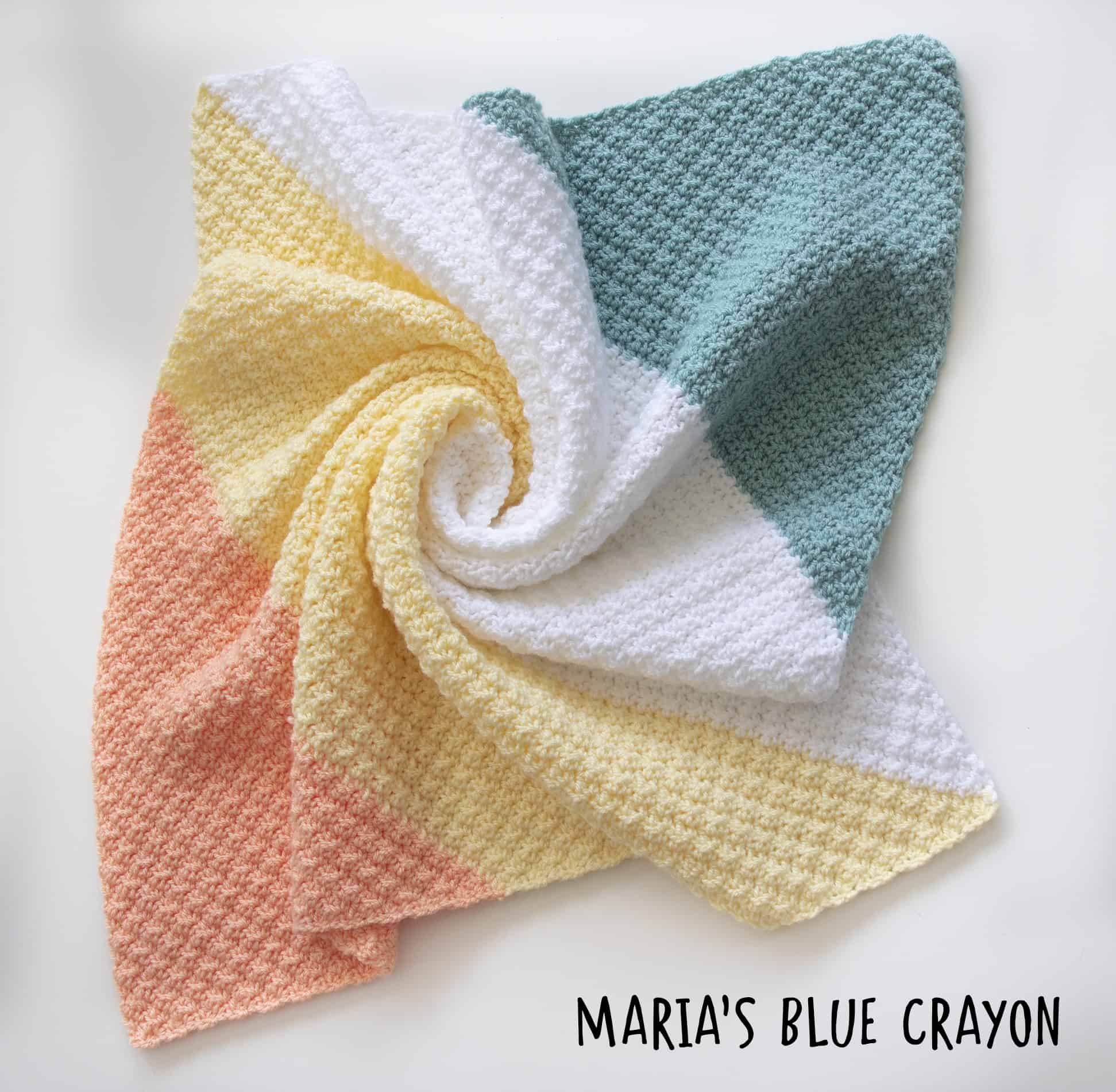 Crochet C2C Silt Blanket Pattern - Maria's Blue Crayon