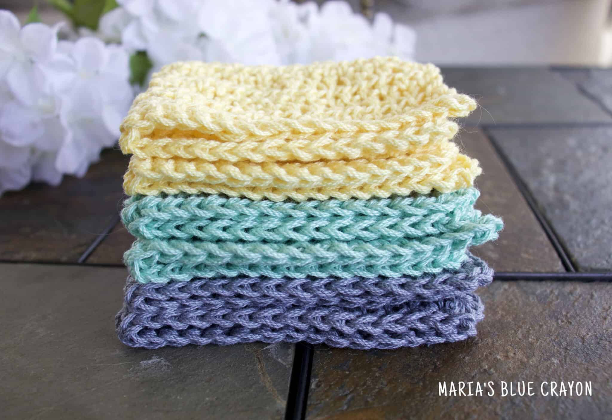 5 Tips for Making the Best Crochet Dishcloths - Maria's Blue Crayon