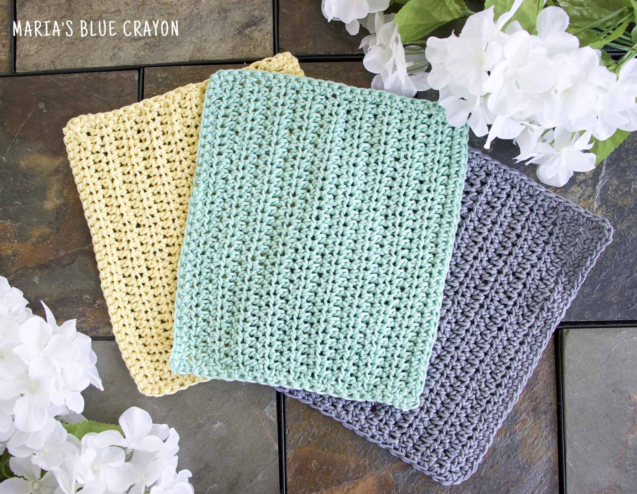 5 Tips for Making the Best Crochet Dishcloths Maria's Blue Crayon