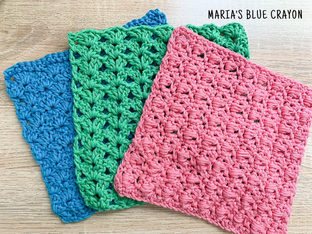 5 Tips for Making the Best Crochet Dishcloths - Maria's Blue Crayon