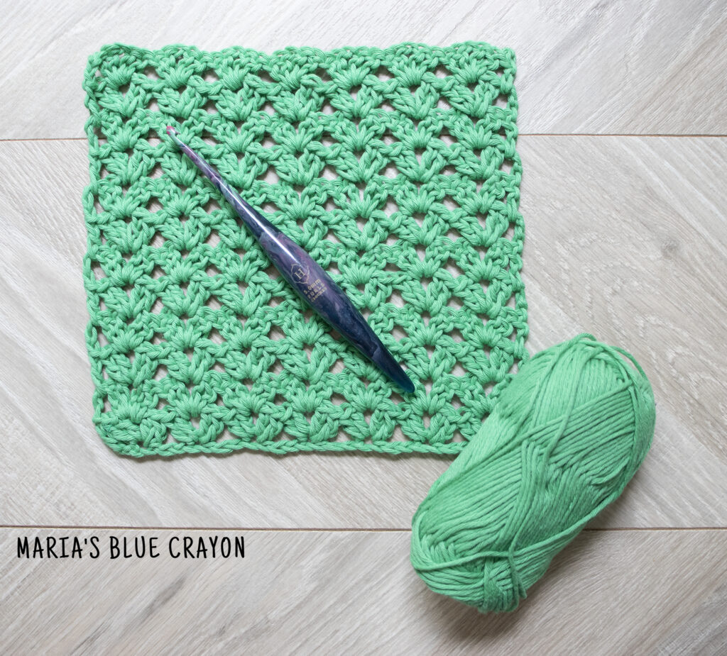 Iris Crochet Stitch Tutorial Marias Blue Crayon 1337