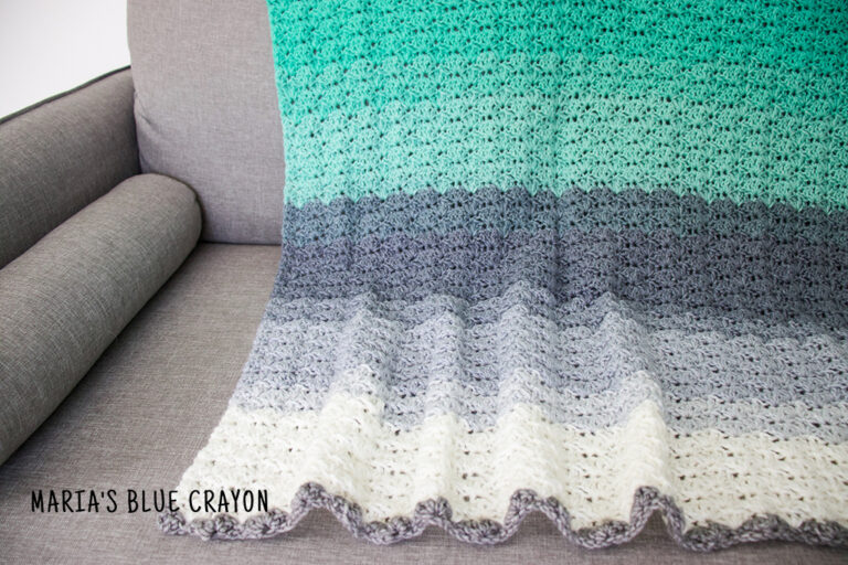 Mandala Yarn Crochet Blanket Pattern Maria's Blue Crayon