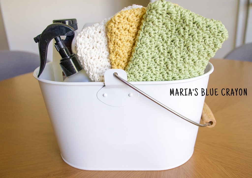 crochet cleaning pads