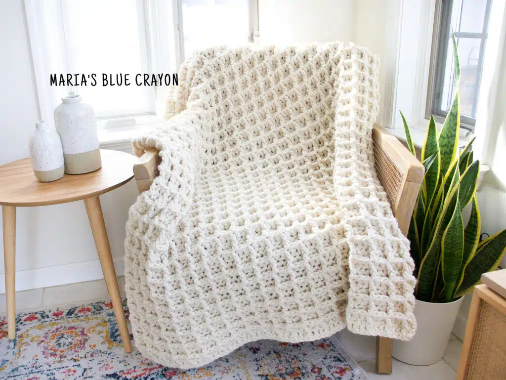 super bulky crochet blanket pattern