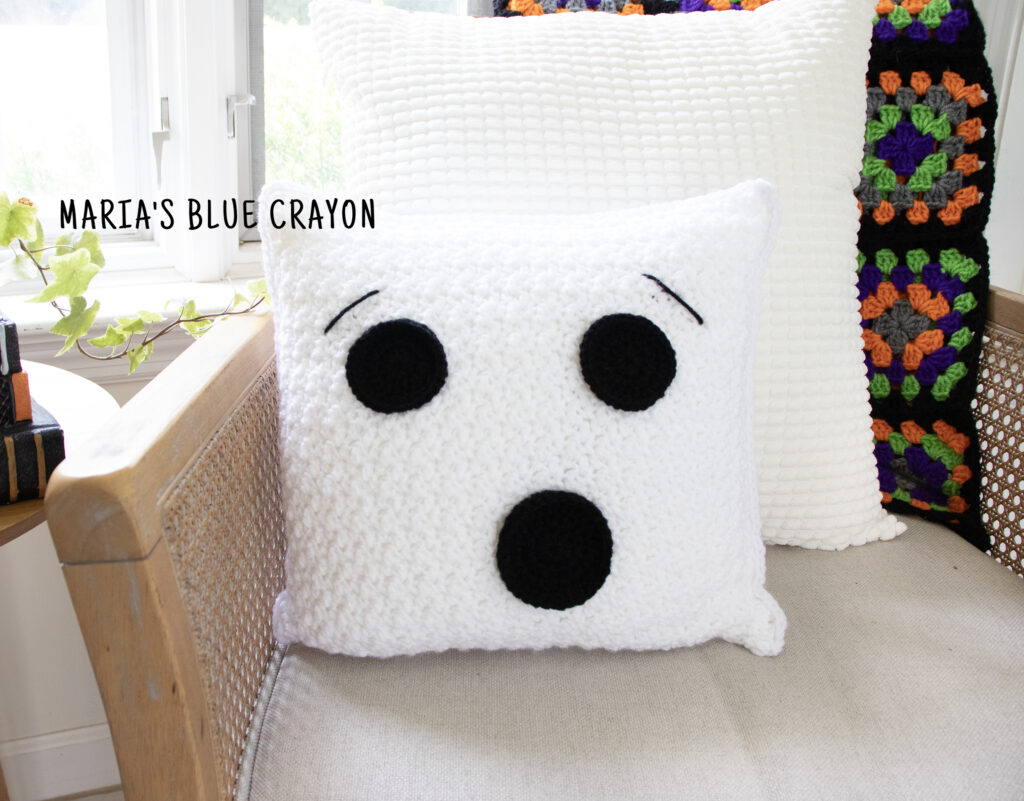 crochet ghost pillow pattern