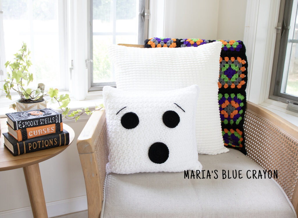 crochet ghost pillow pattern