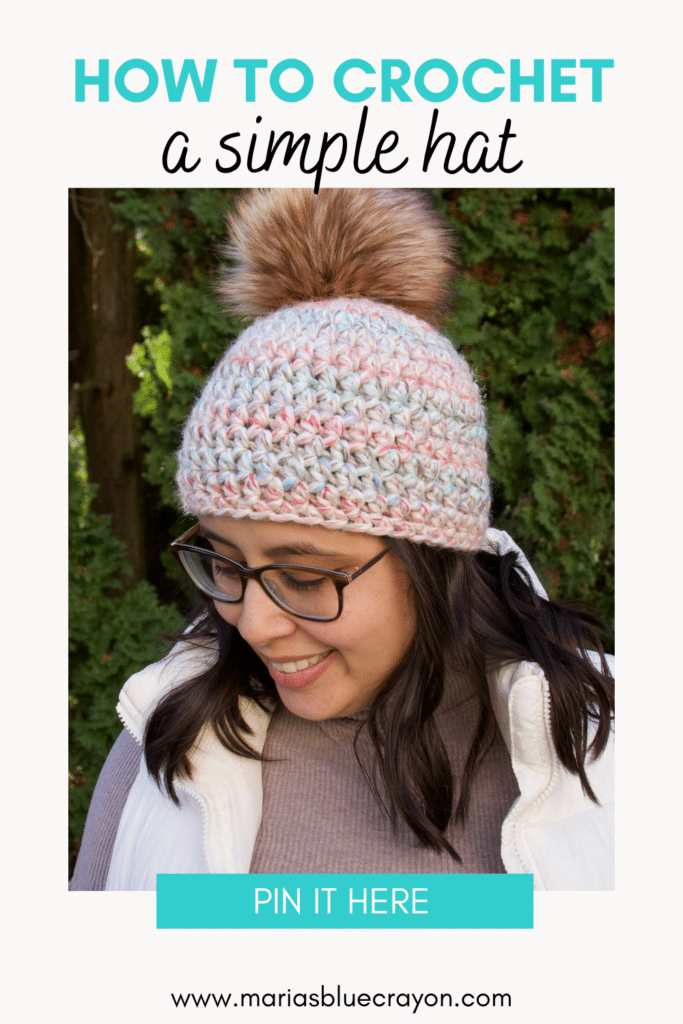 how to crochet a simple hat
