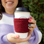 crochet cup cozy